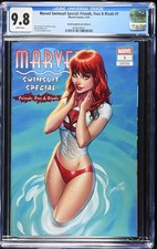 Marvel Swimsuit #1 J. Scott Campbell Mary Jane A Variant CGC 9.8
