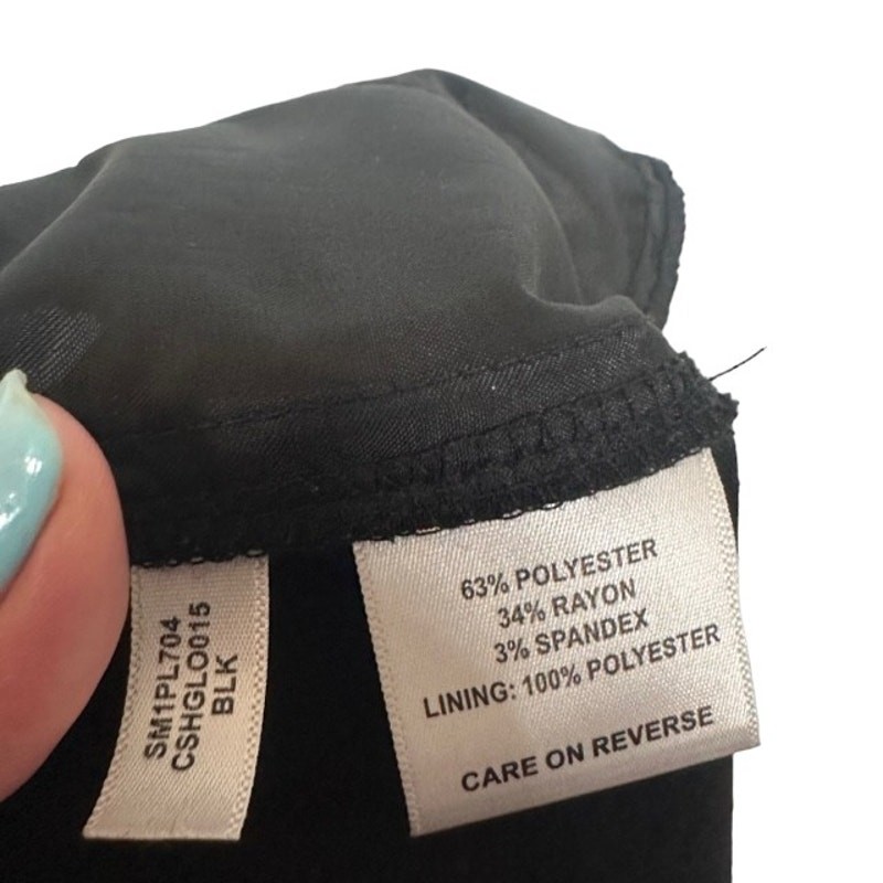 Calvin Klein Black Basic Simple Career Dress Pant… - image 11