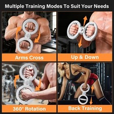 Spin ning Burn Rotator Machine Arm Workout Equipment Forearm Trainer