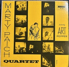 Marty Paich Quartet w/ Art Pepper LP - Tampa 1958 Jazz Vinyl TP-28 EX