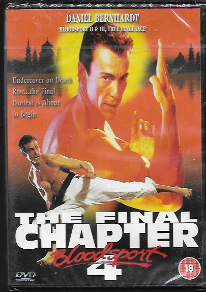 BLOODSPORT 4 THE FINAL CHAPTER GENUINE R2 DVD DANIEL BERNHARDT NEW/SEALED