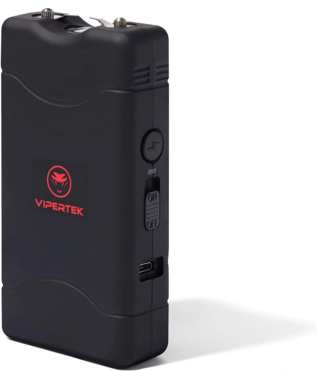 Vipertek Vts-880 Mini For Self Defense Rechargeable With Led Flashlight