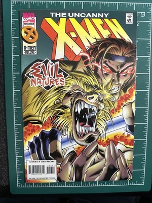Uncanny X-Men #326 Marvel Comics 1995 GAMBIT VS. SABRETOOTH