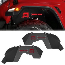 JROAD Inner Fender Front Fender Liners Compatible with Jeep Wrangler JL Alumi...