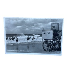 Postkarte AK Westerland Sylt Strand Bademeister Gelaufen 1932