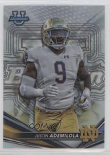 2022-23 Bowman U Refractor Justin Ademilola #30 3r4