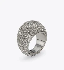 Kurt Geiger Pave Dome Cocktail Ring - Women’s Size 9 - NEW
