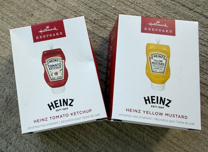 2024 Hallmark Heinz Tomato Ketchup Keepsake Ornament