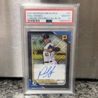 Topps 2024 Bowman Paul Skenes RC Auto Blue Refractor /150 BMA-PS PSA 10