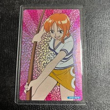 Very Rare ONE PIECE Early Retro Nami Kira Card Sticker