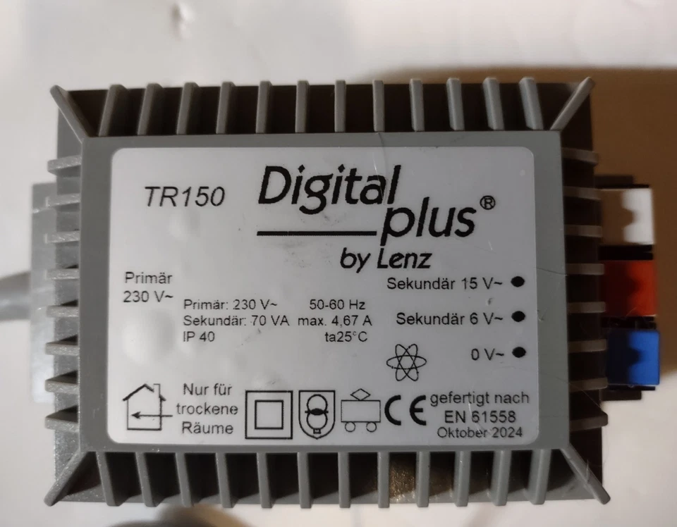 TR 150 Power Supply Digital Plus by Lenz - Image 2 of 4