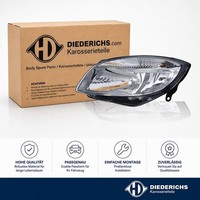 Hauptscheinwerfer Rechts Diederichs 7801980 FÜR Skoda Frontscheinwerfer