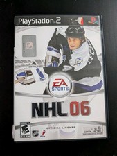 NHL 06 PS2 (Sony PlayStation 2, 2005) EA Sports Hockey Video Game
