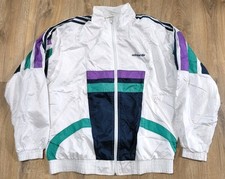 Vintage 90's Mens Bomber Track Jacket Adidas Size L/ XL