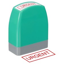 Urgent Notice Stamp, Office Stamp Pre Inked Stamp, Green