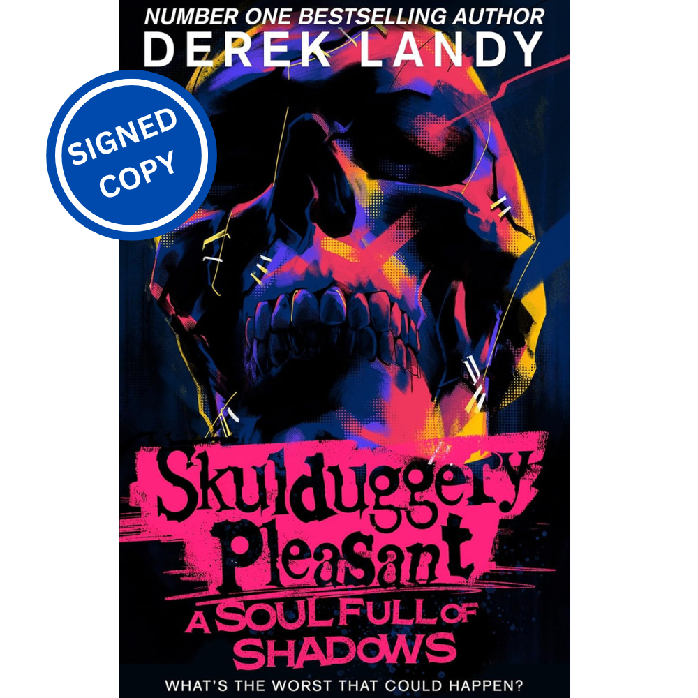 Signed Book - A Soul Full of Shadows by Derek Landy First Edition 1st Print
