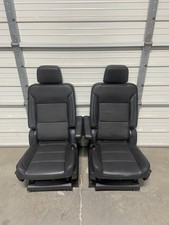 2021-2026 Tahoe Suburban Yukon 2nd Second Row Rear Seats Black Leather Heated 2021-2026 Tahoe Suburban Yukon 2nd Second Row Rear Seats Black Leather Heated