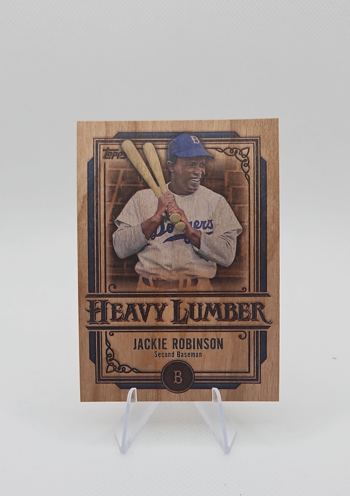 2025 Topps Series 1 - Heavy Lumber Jackie Robinson #HL-18
