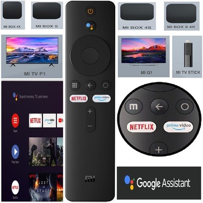 IR Voice Bluetooth Fernbedienung für MI Box S TV Stick 4X Android P1 Q1E 4S 4A