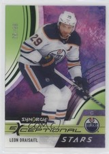 2021 Upper Deck Synergy Exceptional Stars Green 55/99 Leon Draisaitl #ES-LD 13k6