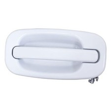 Front Passenger Side Exterior Door Handle White for Chevrolet Avalanche