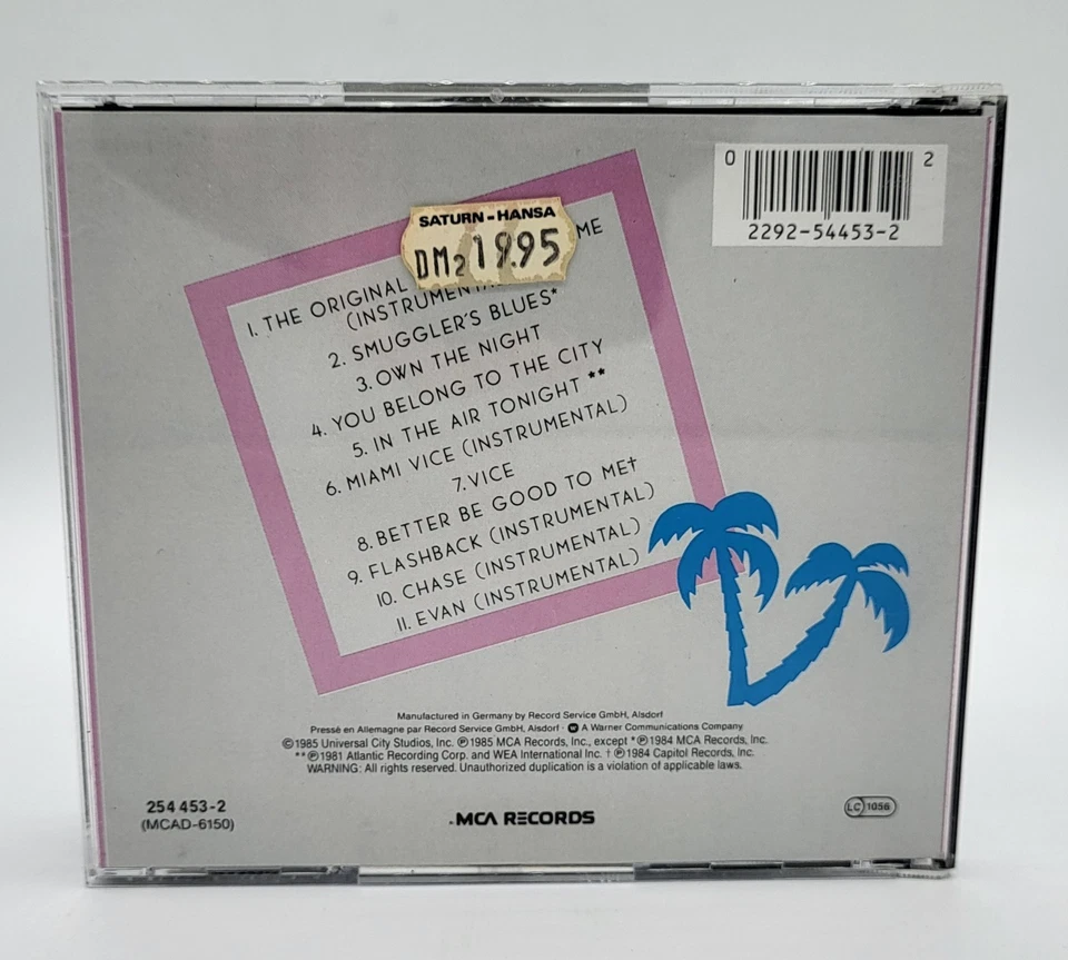 Miami Vice Soundtrack Musik zur TV Serie 1985 Vintage Kult - Bild 2 von 4
