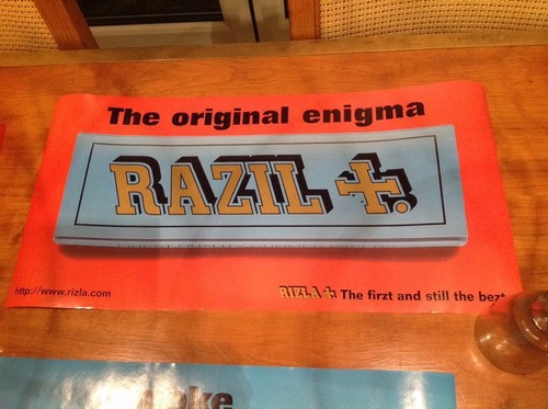 4 Original Rizla Special Edition Prints Posters Mint Condition + Rare Booklet - Picture 8 of 12
