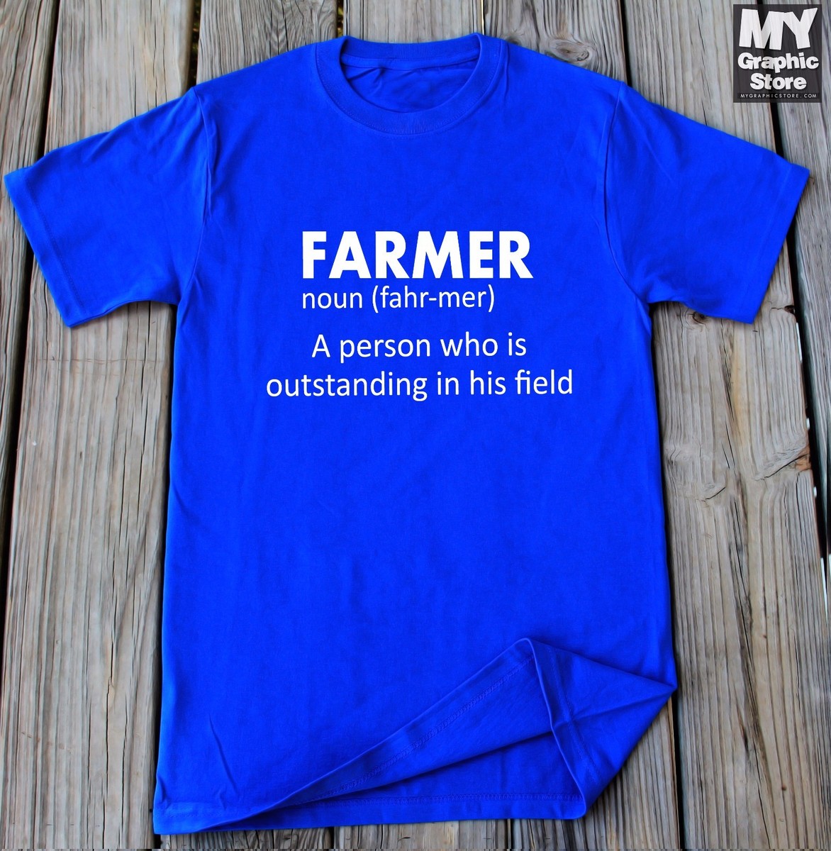Funny Farmer Definition T Shirt Farm Farming Agriculture Lover