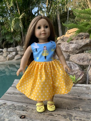 Emma Wiggles Dress For 18” American Girl/Our Generation/Baby