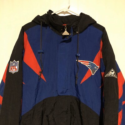 Vintage New England Patriots Jacket Pro Line Apex One Mens Large