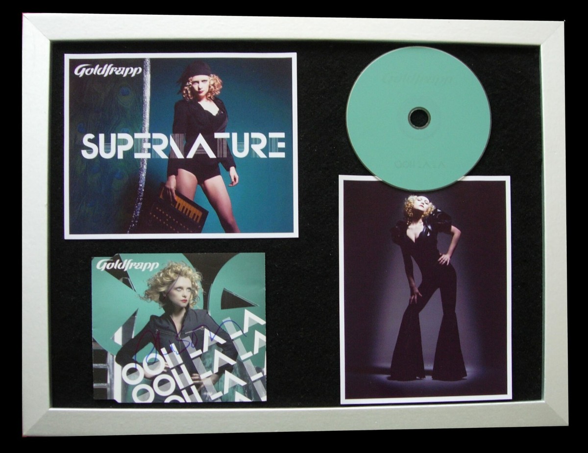 GOLDFRAPP+SIGNED+FRAMED+OOH LA LA+DREW+ANNABEL=100% AUTHENTIC+FAST GLOBAL  SHIP | eBay UK