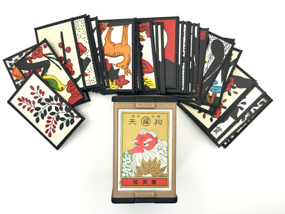 Nintendo Hanafuda Akafuku Tengu Red 2007 Vintage Rare Japan