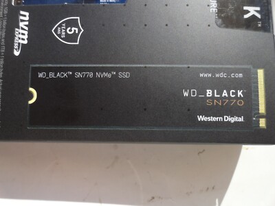 WD WD_BLACK SN770 NVMe 1TB Internal Solid State Drive