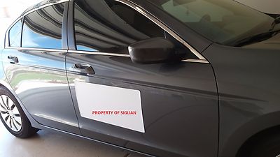 12''x24'' Blank Car Magnet Sign 30 mil - MACHINE CUT (1 SHEET Rounded Corners).
