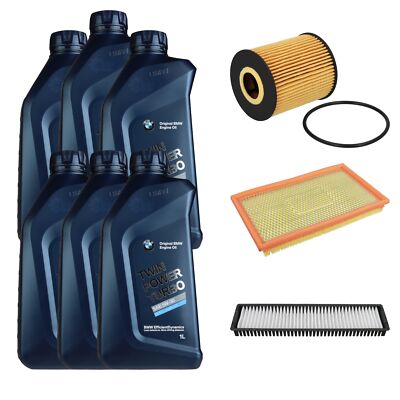 FEBI BILSTEIN Inspektionspaket 6L BMW Twin Power Turbo 5W-30 für Mini Cabriolet