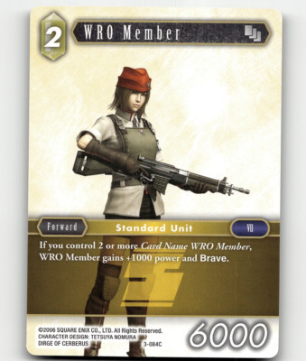 Final Fantasy - WRO Member - Opus III