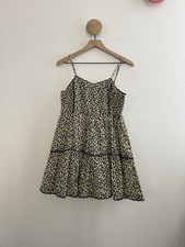 Urban Outfitters Hanna Scallop Babydoll Mini Dress Size XS