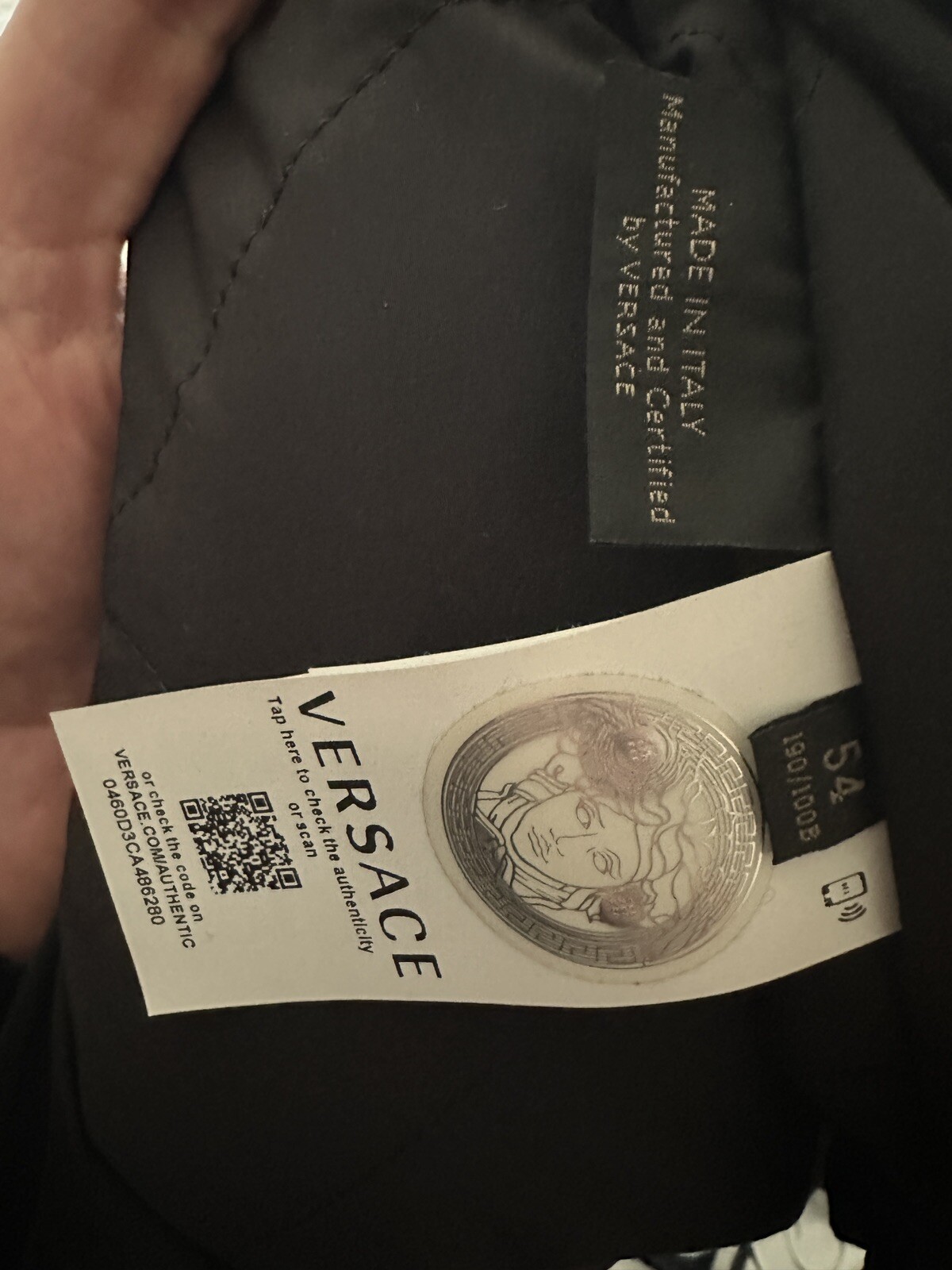 Rare Versace Jacket Tri -Color  Compilation Logo … - image 6