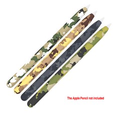 For Apple Pencil 1st 2nd Gen Cover Camouflage Silicone Case Skin Cover Sleeve