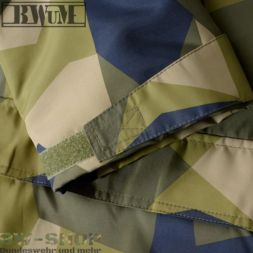 BWuM WINDBREAKER MIT ZIPPER GEFÜTTERT REGENJACKE WINDJACKE KAPUZE ARMY JACKE RV - Bild 4 von 4