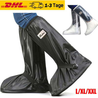 Wasserdicht Regenschutz Schuh Überzieher Überschuhe Fahrrad Schuhe Rutschfest