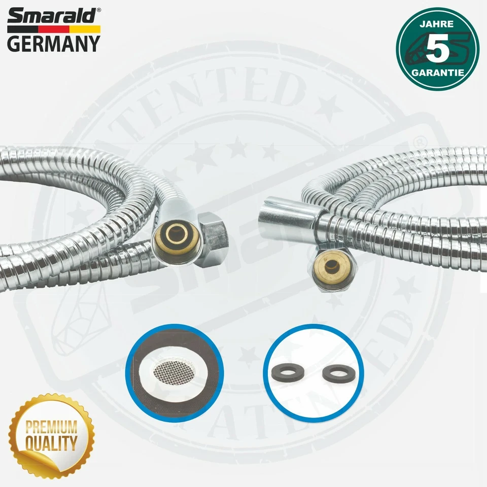 Duschschlauch Panzer Bidet Brauseschlauch knickfest 1.5 m 1/2" IG DN15 NEU - Bild 4 von 4