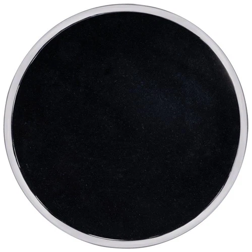 Butler Specialty Sash Metal & Marble Chrome End Table In Silver - Picture 4 of 10