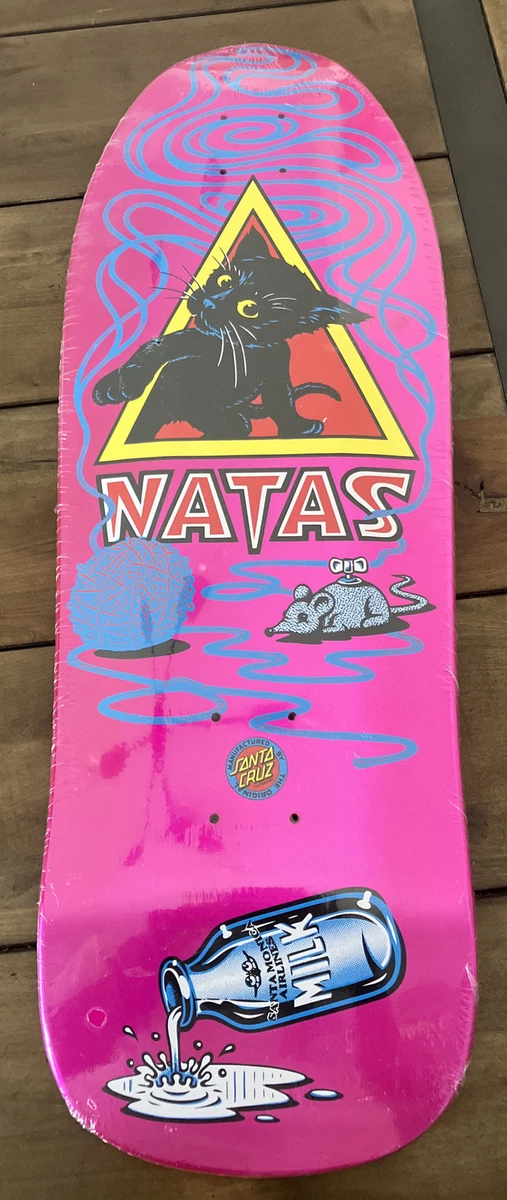 Natas kitten Santa Cruz reissue skateboard deck Santa Monica Airlines