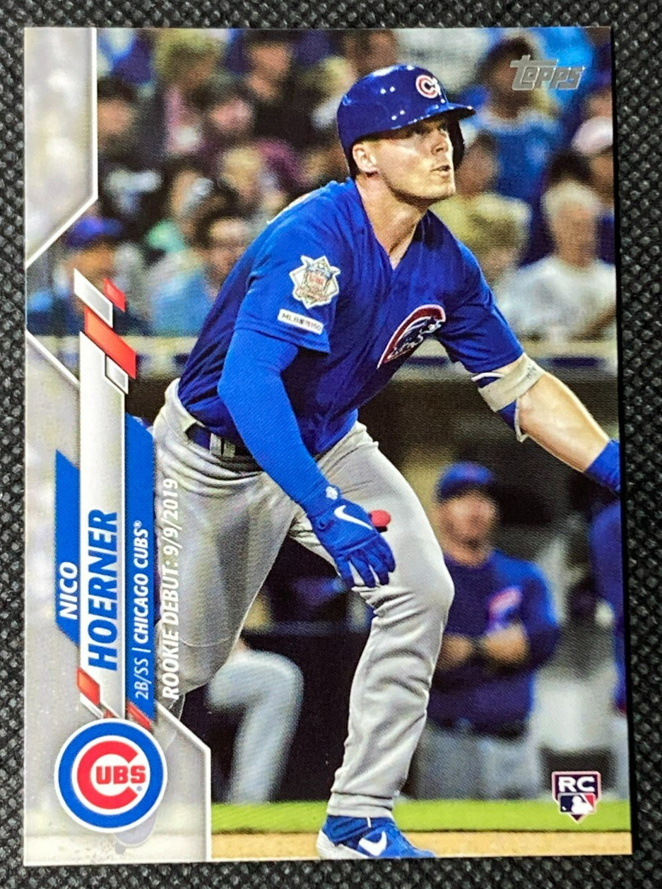 2020 Topps Update Series Nico Hoerner RC #U-251 Rookie Card - Cubs