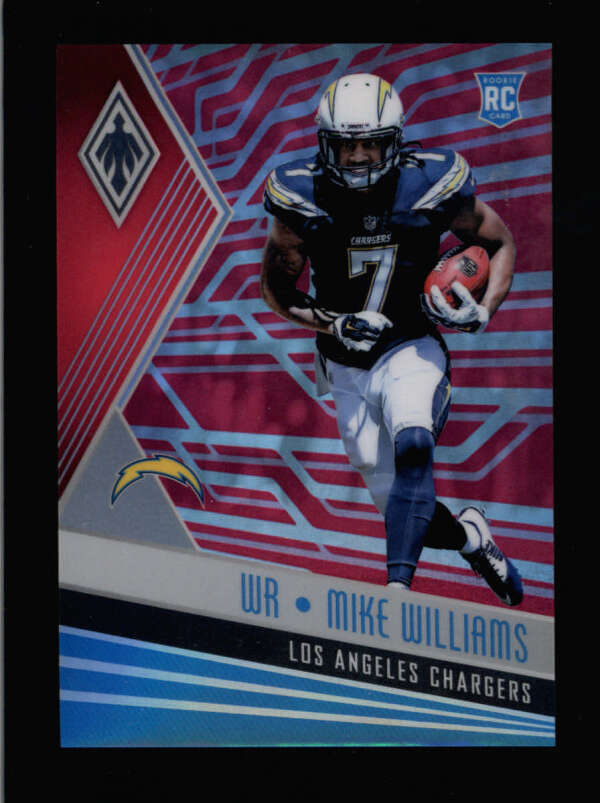 MIKE WILLIAMS 2017 PANINI PHOENIX #122 ROOKIE PINK PARALLEL #094/199 BC6316