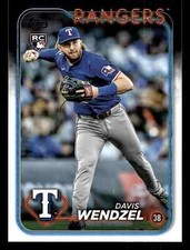 2024 Topps Update Davis Wendzel RC #US248 - Texas Rangers