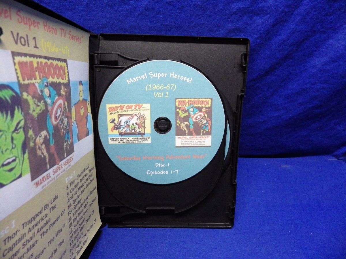 Classic Marvel: Saturday Morning Super Hero Series Vol 1 DVD (1966