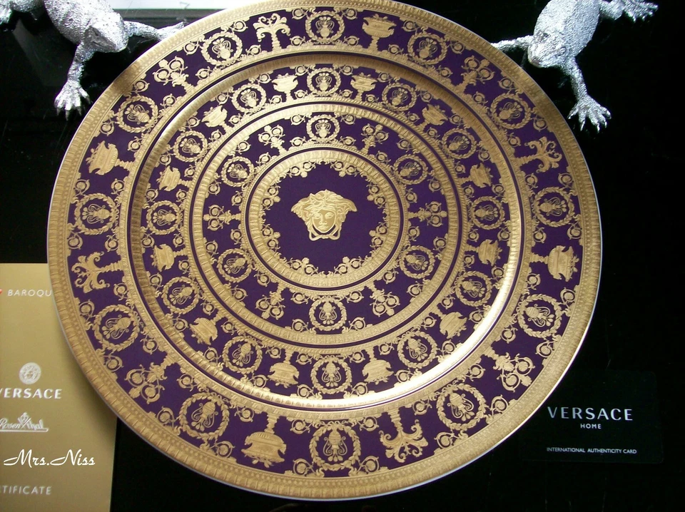 Rosenthal Versace I Love Baroque Violet 1 x Platzteller 33 cm ***1 A NEUWARE***