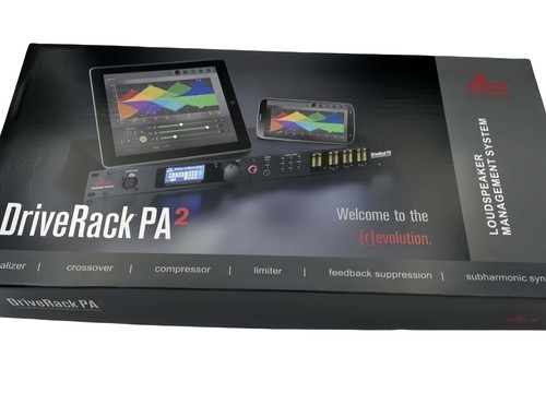 dbx DriveRack PA2 Complete Loudspeaker Management System-PA2 Delivery Fast NEW